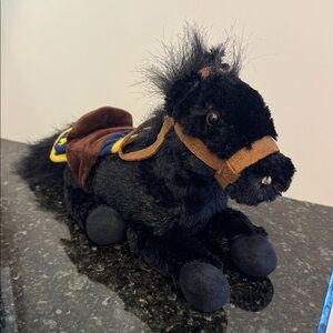 RCMP Foundation Ride Horse Stuffed Animal Plush Toy Size 12”